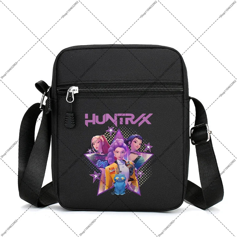 Kpop Demon Hunters Purse Crossbody Bags Shoulder Bag Huntrix Merch Gifts Hand Bag