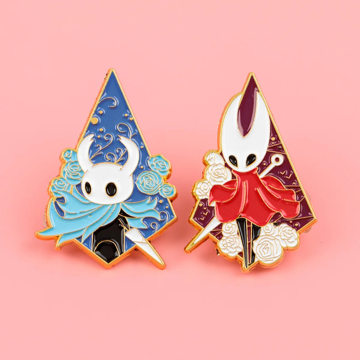Hollow Knight Silksong Grub Game Knight Enamel Pin Gamer Badge
