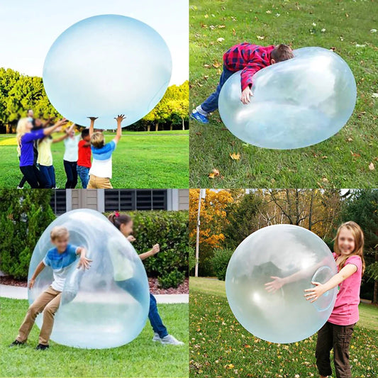 Giant Bubble Ball Blow Up Balloon Toy Wubble Children Outdoor Garden Fun