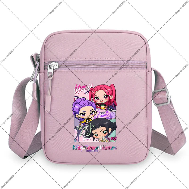 Kpop Demon Hunters Purse Crossbody Bags Shoulder Bag Huntrix Merch Gifts Hand Bag
