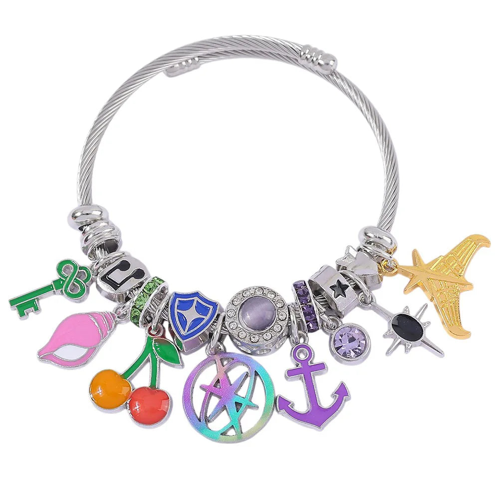 Katseye Kpop Girl Group Charm Bracelet Fashion Accessory Jewellery Megan Sophia
