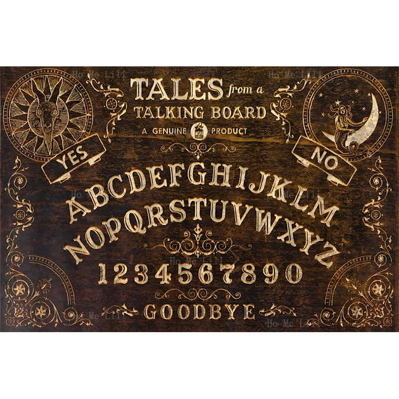 Ouija Boards Mystic Magic Rectangular Tablecloth