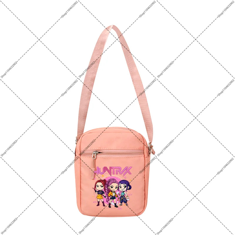 Kpop Demon Hunters Purse Crossbody Bags Shoulder Bag Huntrix Merch Gifts Hand Bag
