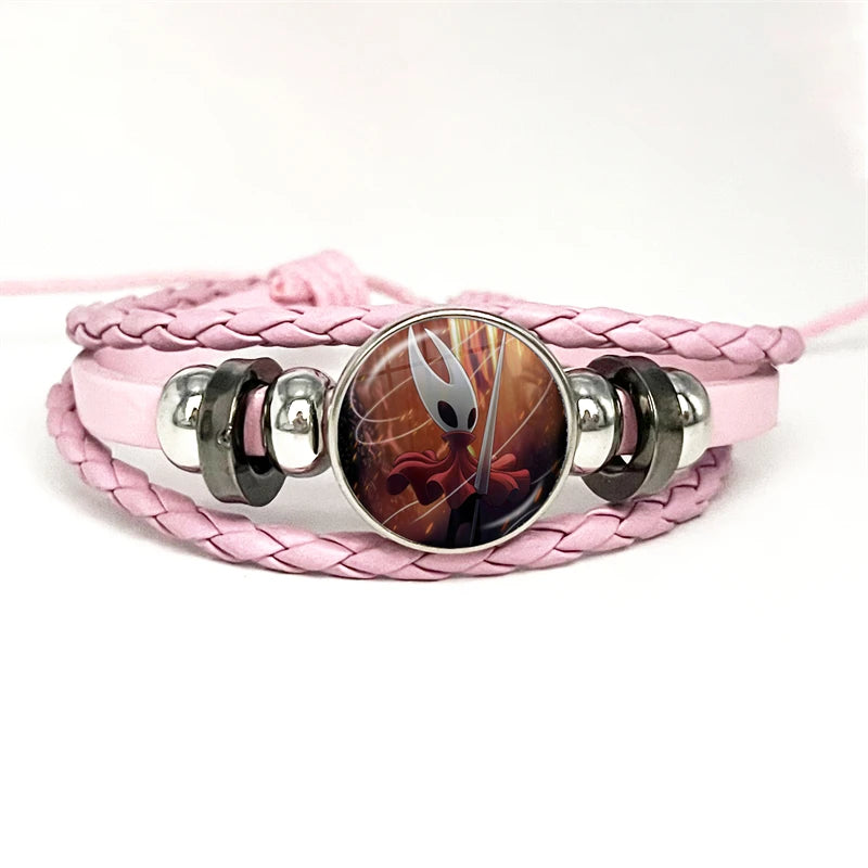 Hollow Knight Silksong Leather Bracelets Gamer Merch Gaming Jewellery Gifts Men