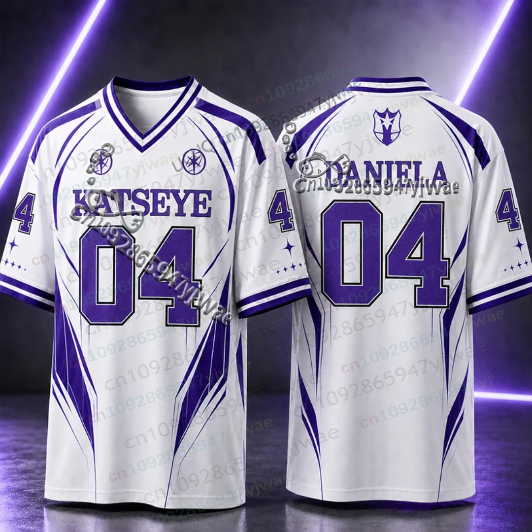 KATSEYE Concert Unisex Jersey KPOP Concert Merch Top Tshirt
