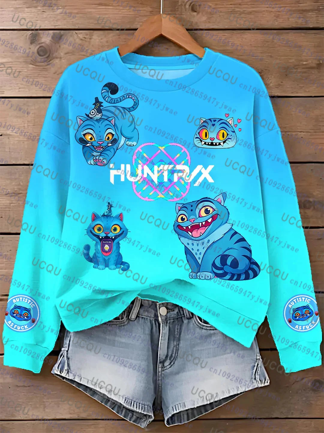 KPop Demon Hunters Sweatshirt Rumi Huntrix Jumper Winter Top K-Pop Saja Boy