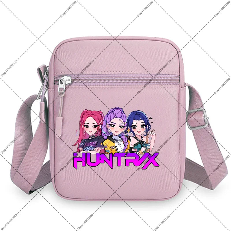 Kpop Demon Hunters Purse Crossbody Bags Shoulder Bag Huntrix Merch Gifts Hand Bag