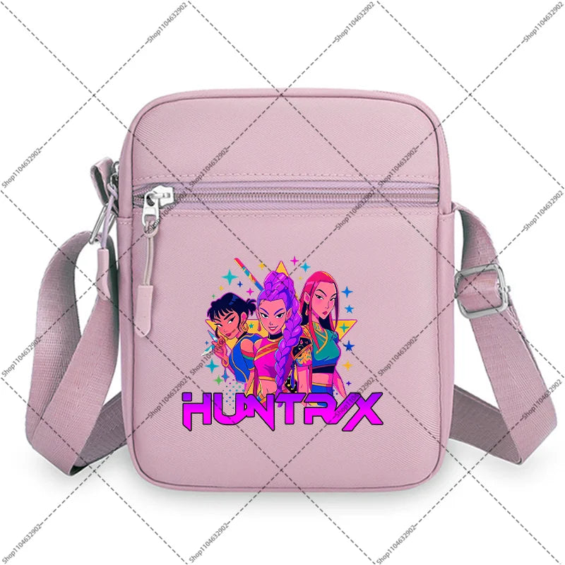 Kpop Demon Hunters Purse Crossbody Bags Shoulder Bag Huntrix Merch Gifts Hand Bag