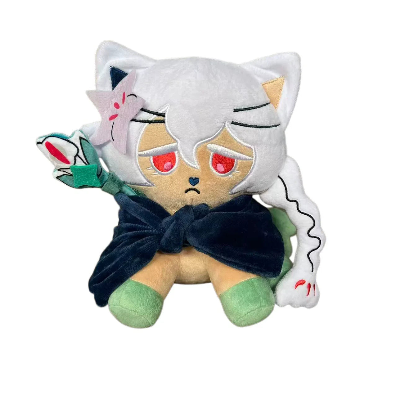Shadow Milk Cookie Plush Burning Spice Cookie Run Kingdom Vanilla Gaming Plushie