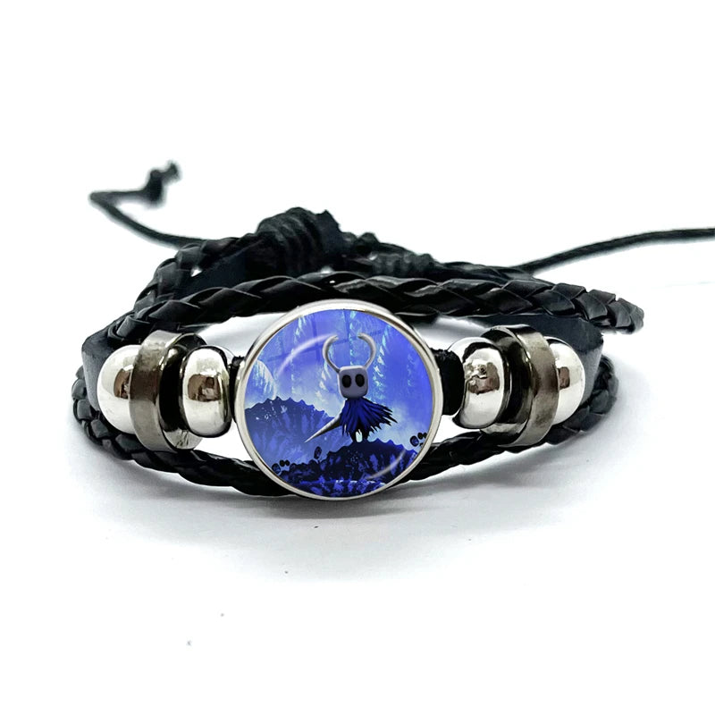 Hollow Knight Silksong Leather Bracelets Gamer Merch Gaming Jewellery Gifts Men