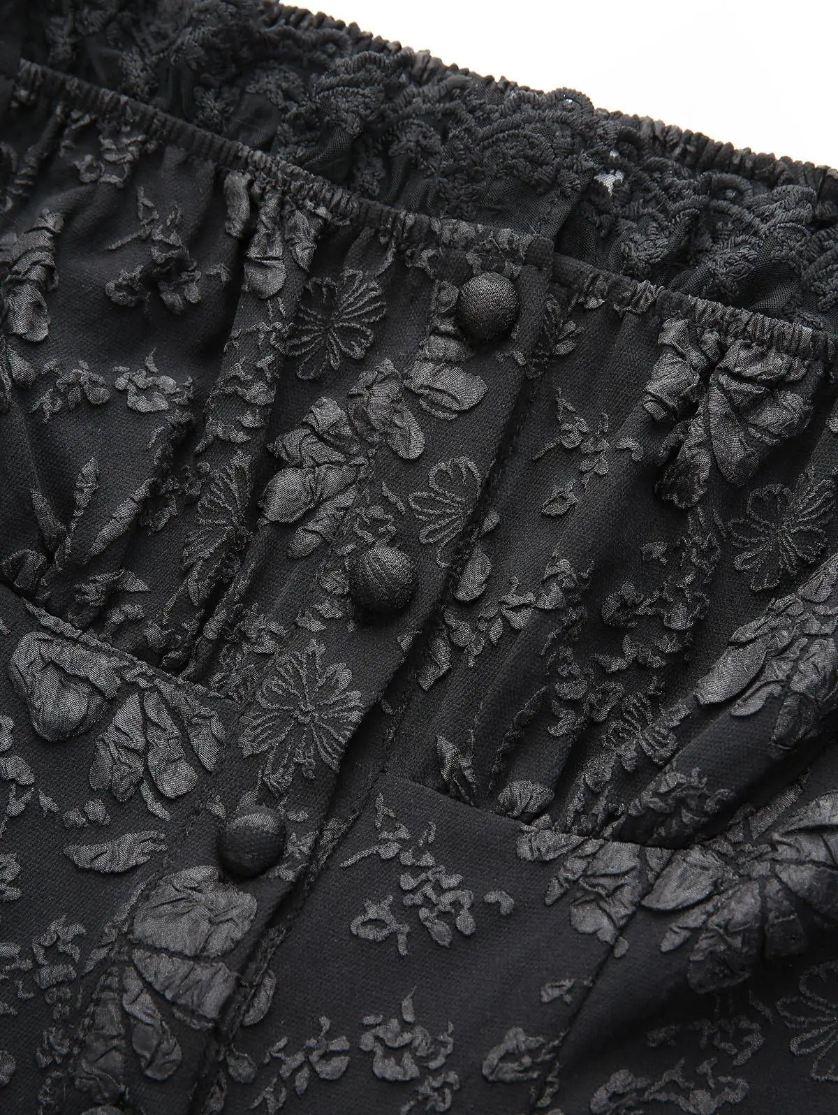 Cute Black Gothic Victorian Vintage Party Dress
