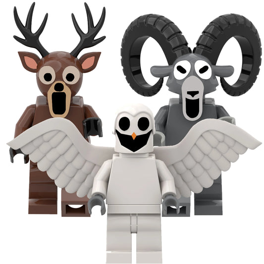 99 Nights In The Forest Deer Building Blocks Lego Figures Toys Owl Elk