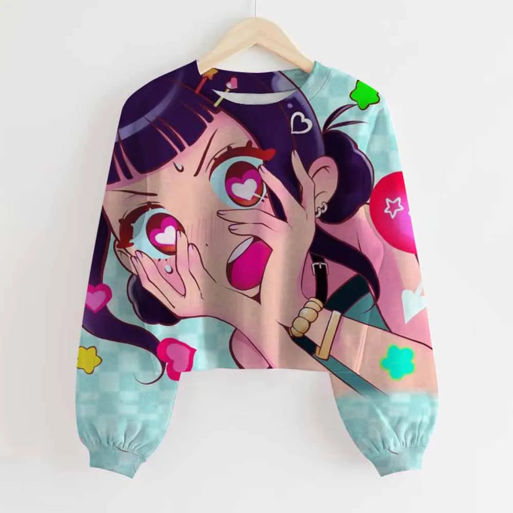 KPop Demon Hunters Huntrix Long Sleeved Top Jumper Sweater Clothes Merch Gifts Rumi Mira Zoey