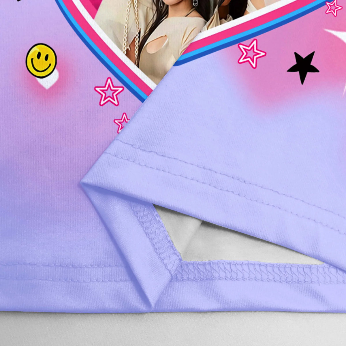 KATSEYE KPop Pyjamas Kids Pajama Sets PJ's Pink Purple Lilac Nightwear Bed clothes