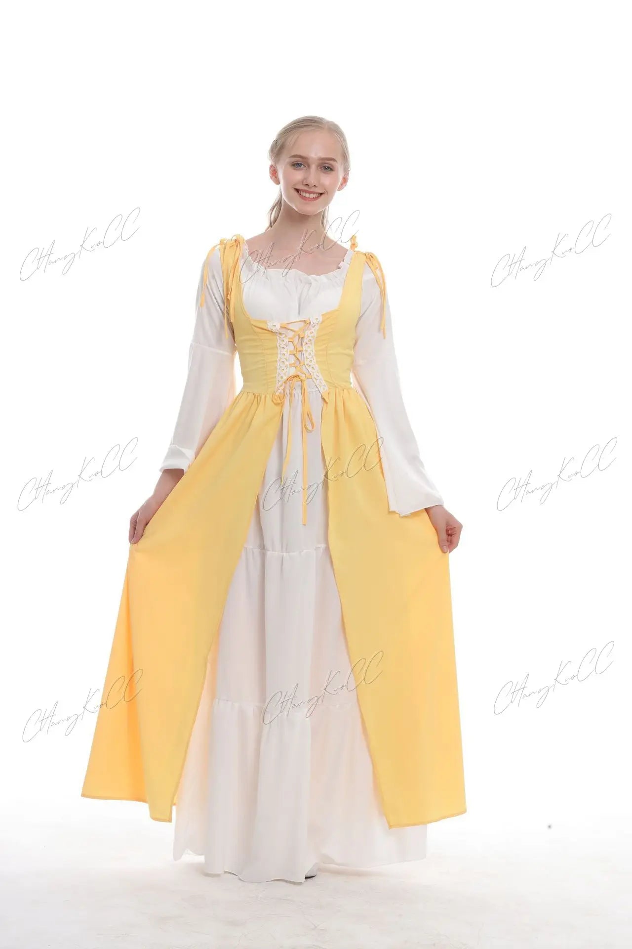 Pagan Medieval Renaissance Historical Cosplay Long Dress