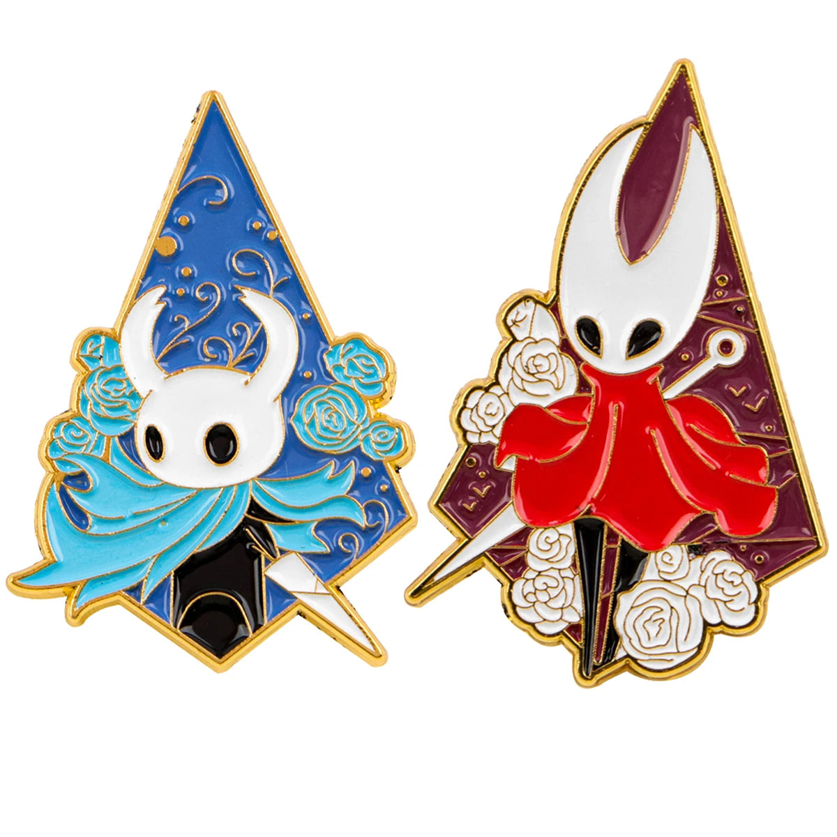 Hollow Knight Silksong Gamer Enamel Pins Brooch Game Merch Gifts