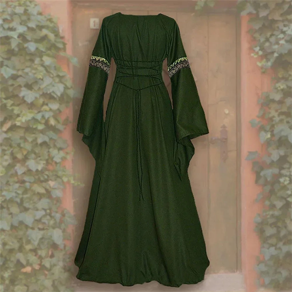 Medieval Renaissance Pagan Gown Princess Costume Court Dress