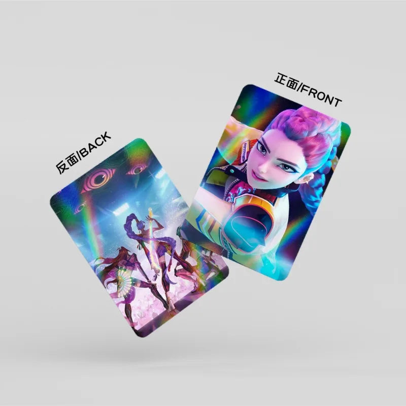 Kpop Demon Hunters Cards Anime Cartoon Saja Boys Toys Cosplay Game Card Collection Huntrix