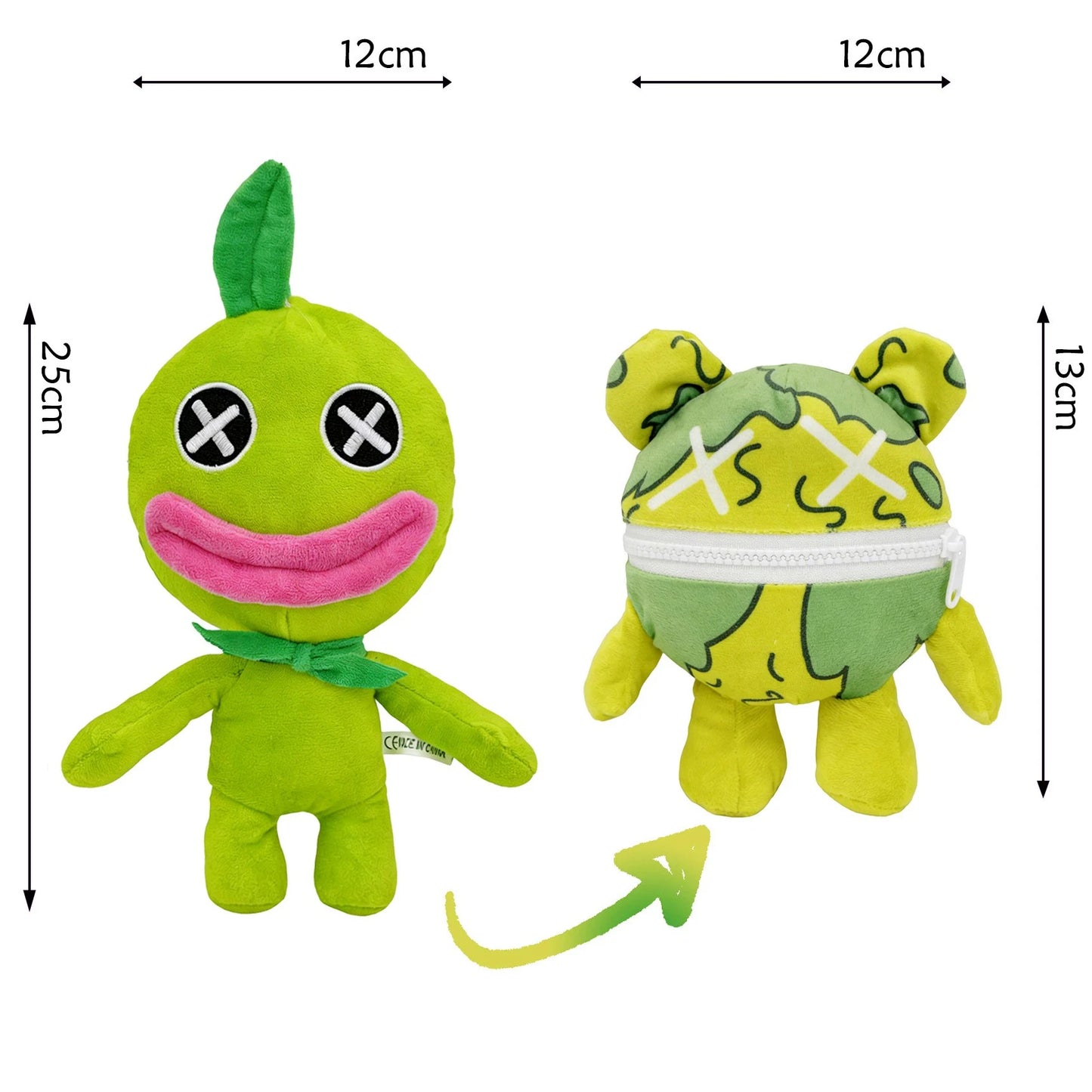 Wrongside Outimals Plush Poppy Playtime Chapter 5 Plushies Toys Chum Chompkins Lily Lovebraids Prototype