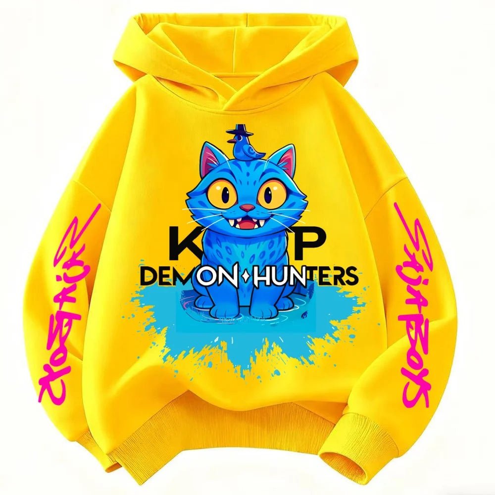 Derpy Tiger KPop Demon Hunters Hooded Sweatshirt K-pop Hoodie clothes jumper