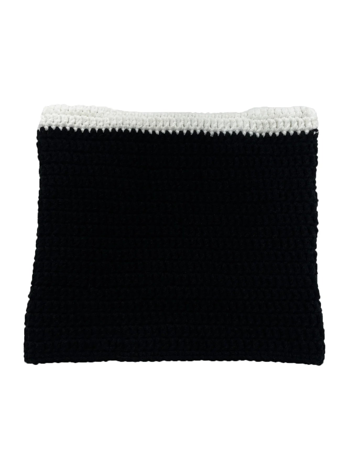 Fashion Crochet Cat Ear Beanie Knitted Emo Y2K Slouch Hat