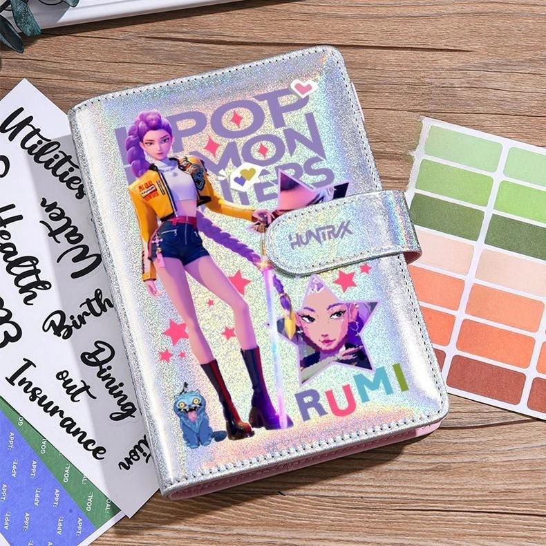 KPop Demon Hunters Rumi Mira Zoey Notebook Diary Journal Huntrix Gifts Merch