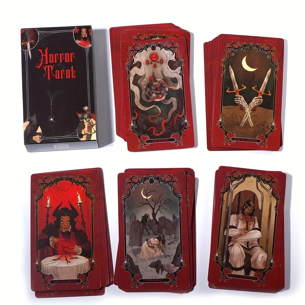 Horror Tarot Cards Oracle Fortune Telling Gifts