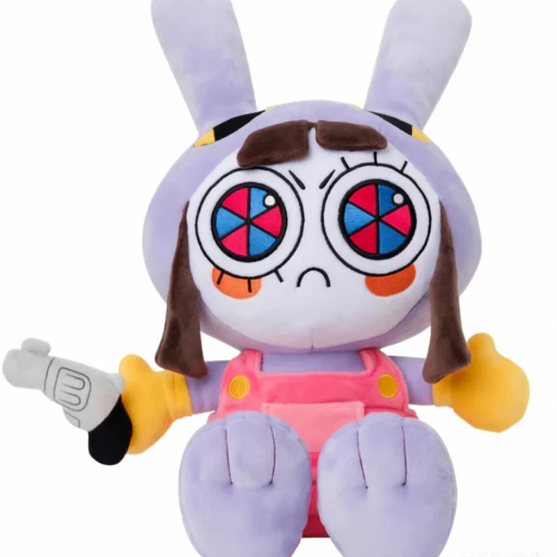 The Amazing Digital Circus Maid Jax Plush Pomni Caine Plushie Glitch Soft Toy