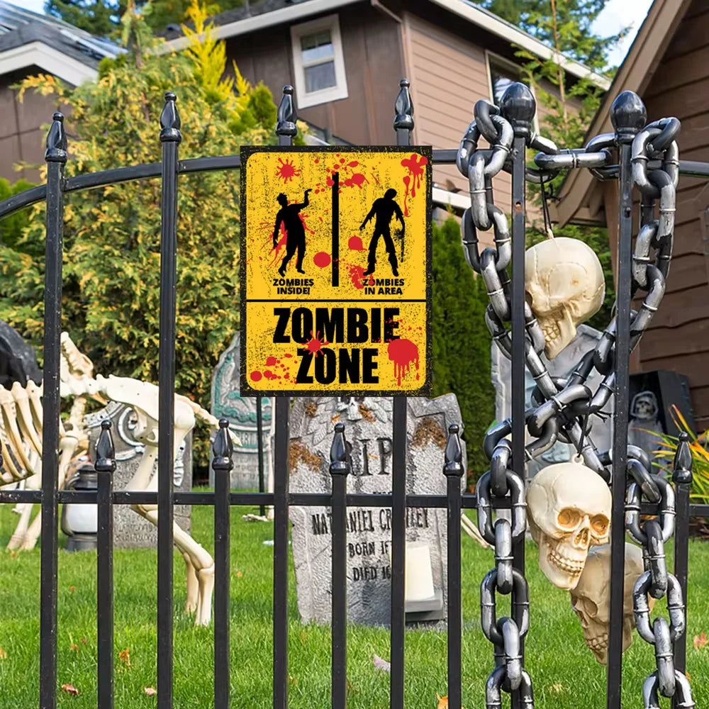 Halloween Horror Night Mural Stickers Wall Decoration