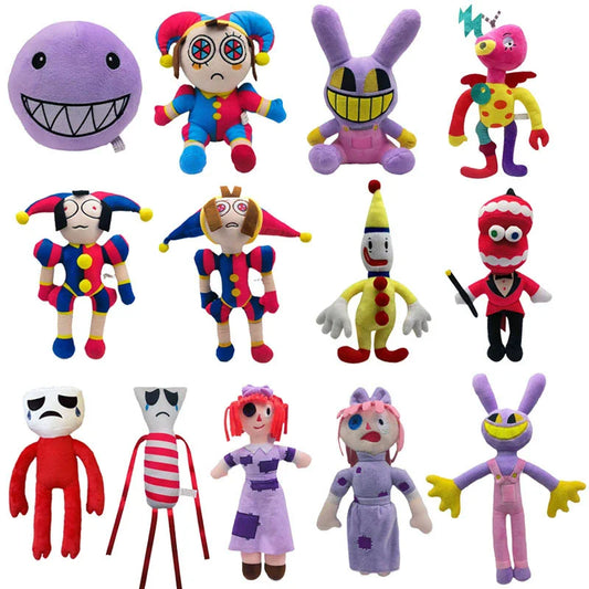 The Amazing Digital Circus Plush Soft Toy Pomni Jax Cain Bubble Plushie Gangle Zooble
