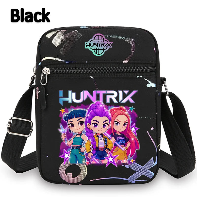 Kpop Demon Hunters Crossbody Bag HUNTRIX Backpack Rumi Pouch Bag