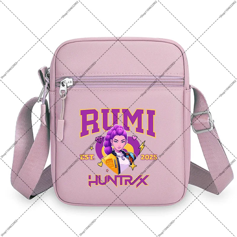 Kpop Demon Hunters Purse Crossbody Bags Shoulder Bag Huntrix Merch Gifts Hand Bag
