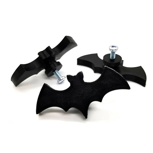Gothic Bat Cabinet Door Knob Steel Drawer Hand Pulls Knob Replacement Furniture DIY