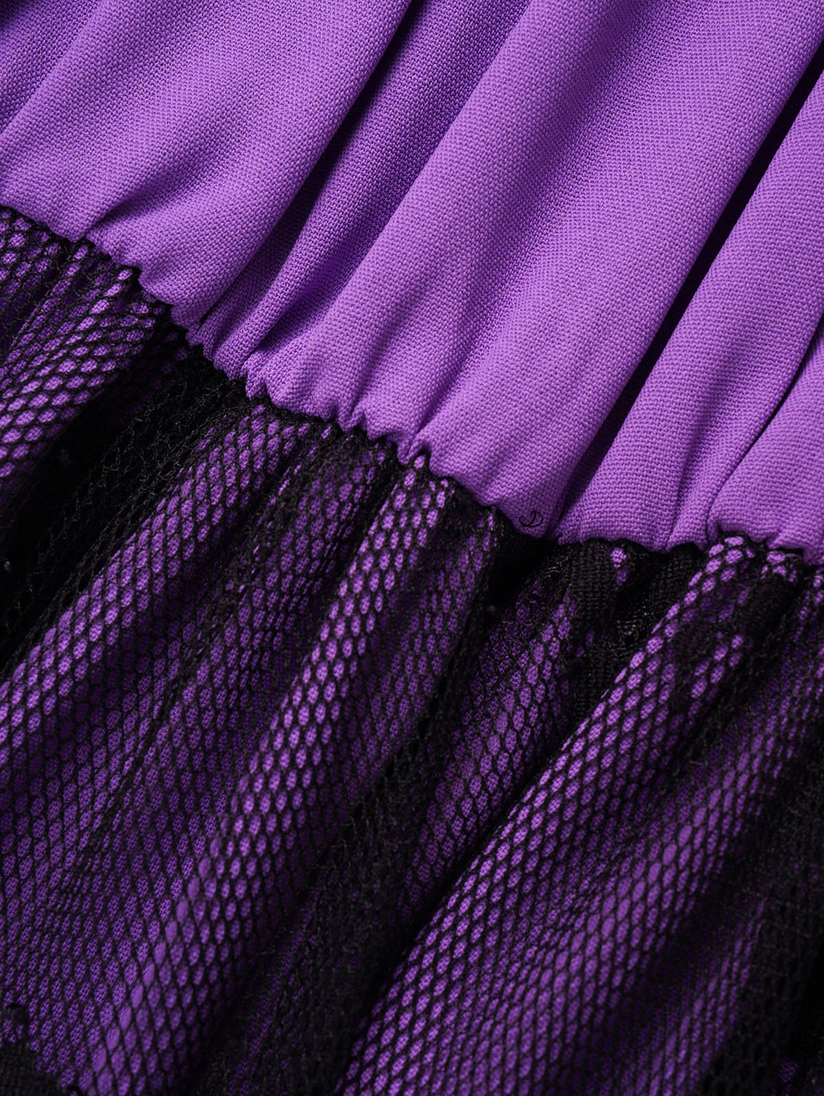 Sexy Wench Gothic Lace Purple Dress Pirate Maid Costume