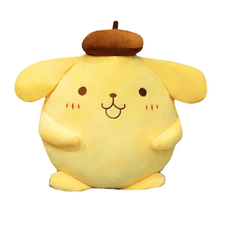 40cm Pompompurin Sanrio Plush Toys Anime Stuffed Animal Pom pom purin Hello Kitty Merch Gifts