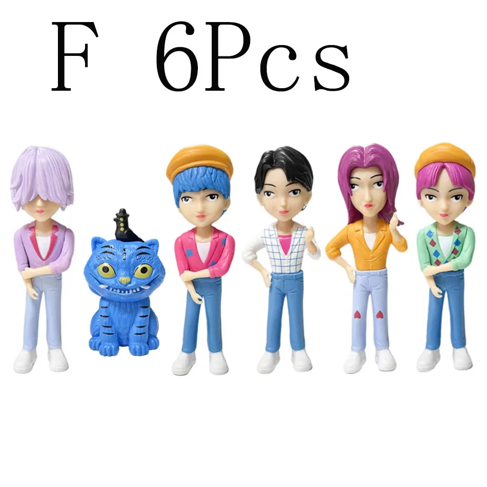 Kpop Demon Hunters Rumi Zoe Mira Figures Huntrix Toys Saja Boys Dolls K-pop