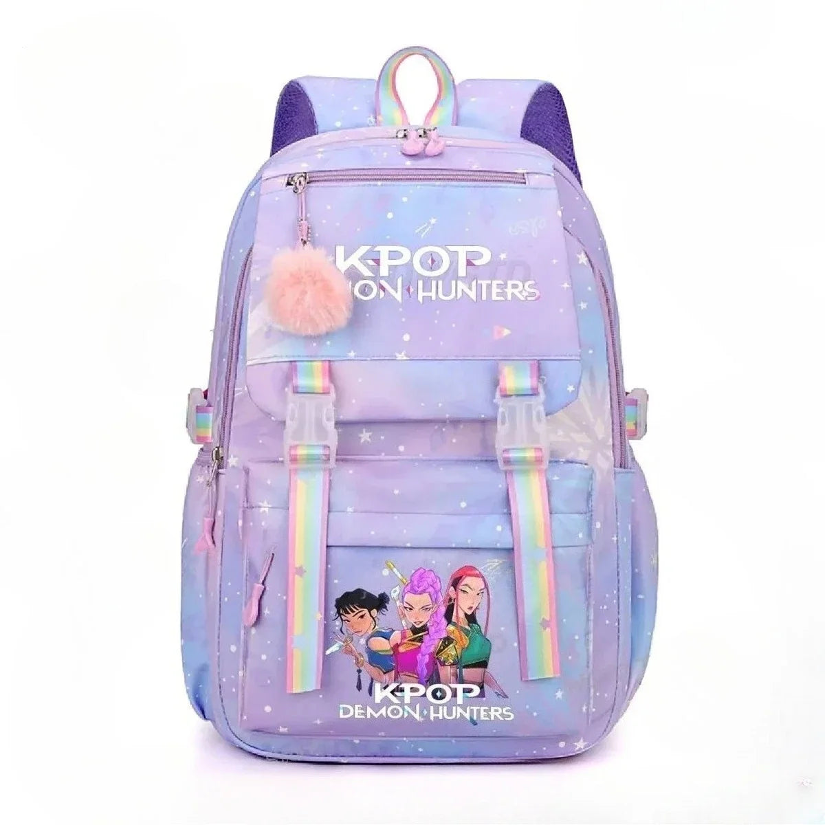 KPop Demon Hunters Backpack School Bag Huntrix Merch Gifts Rumi Mira Zoey