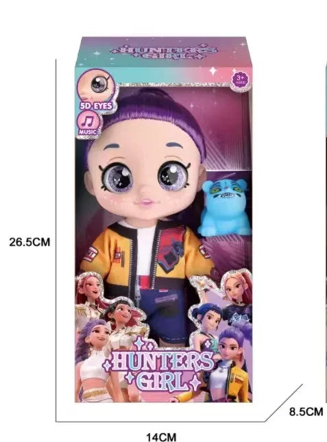 KPop Demon Hunters Toddler Doll Rumi Mira Zoe Huntrix Toys Figures