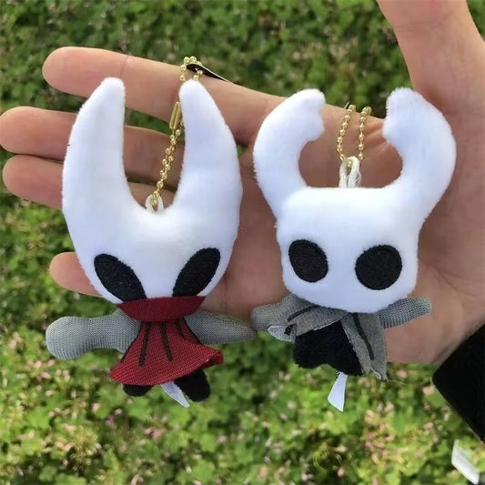 Hollow Knight Silksong Plush Keychain Cute Bug Knight Doll Backpack Charm Plushie