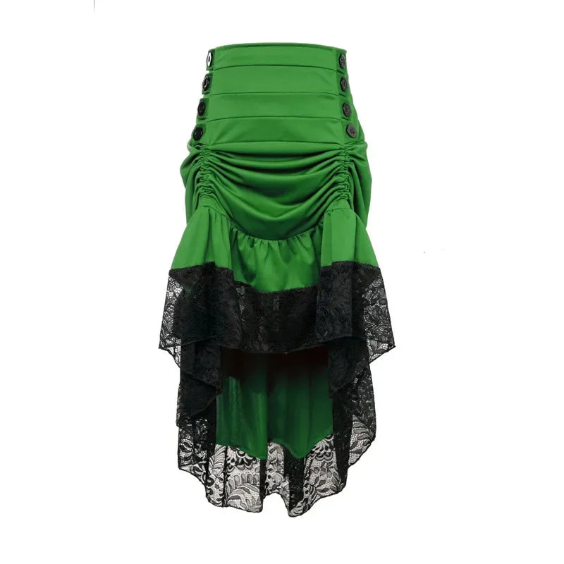 Steampunk Gothic Victorian Lace Skirt