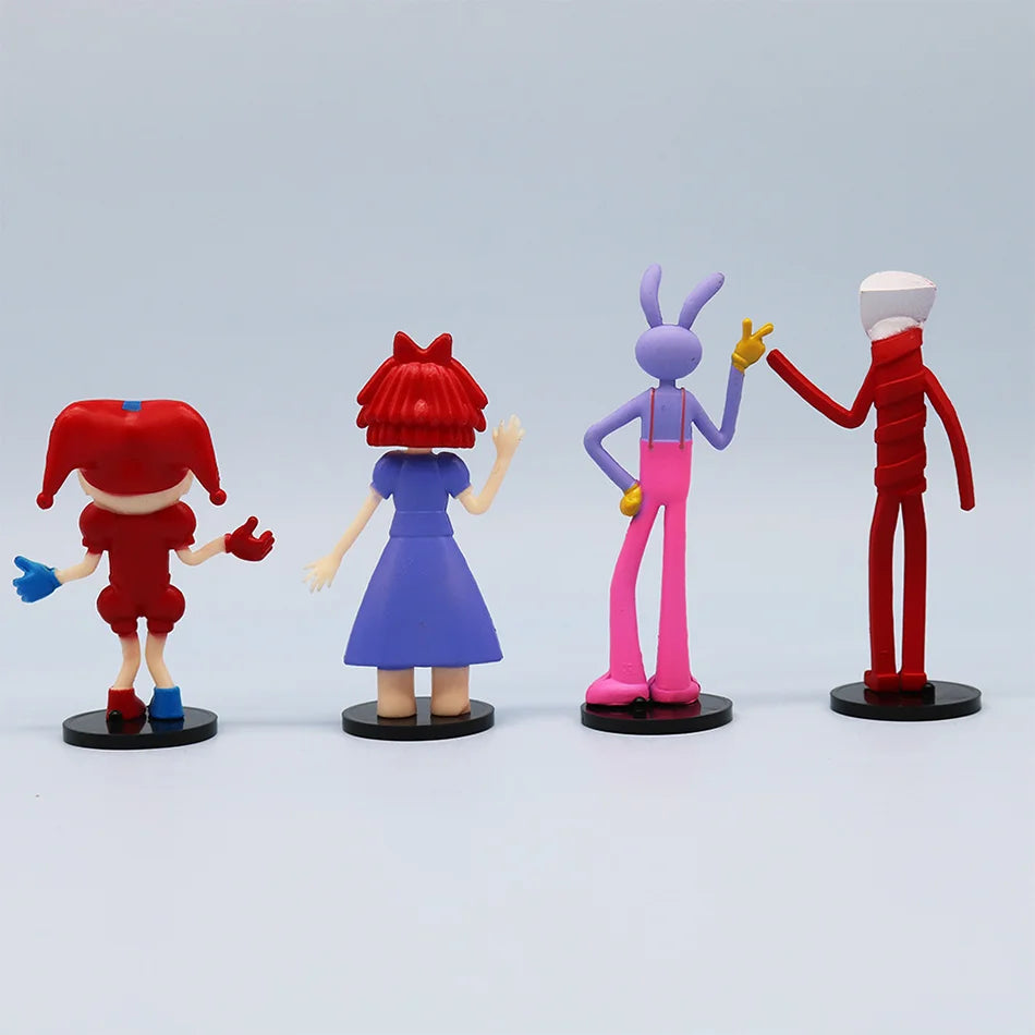 The Amazing Digital Circus Figures Pomni Jax Ragatha Model Toy Glitch Productions Doll
