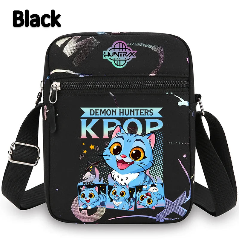 Kpop Demon Hunters Crossbody Bag HUNTRIX Backpack Rumi Pouch Bag