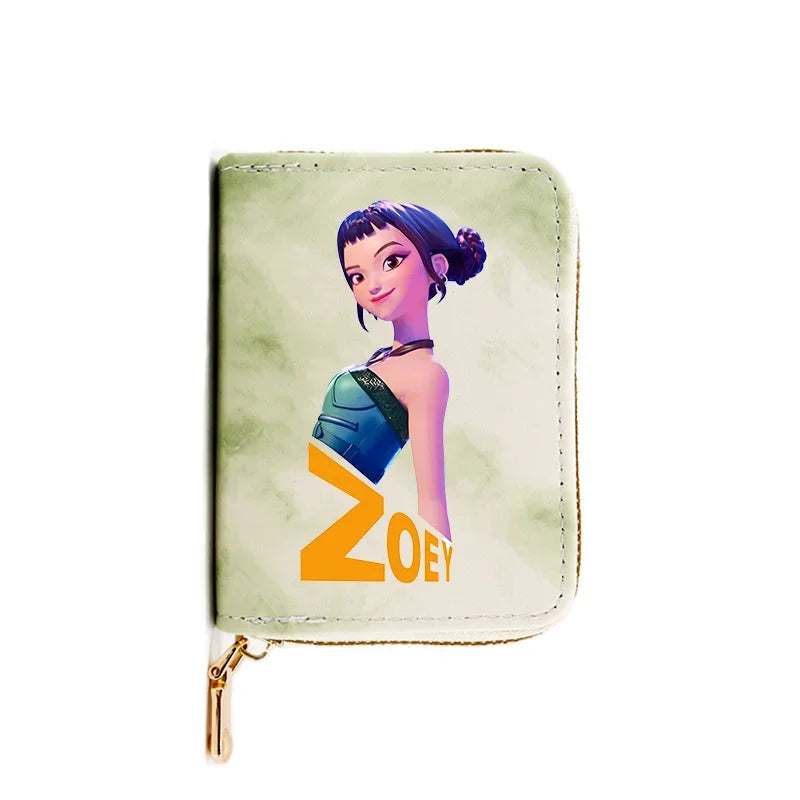 KPop Demon Hunters Fashion Wallets Huntrix Coin Money Cards Purse Rumi Mira Zoey Merch