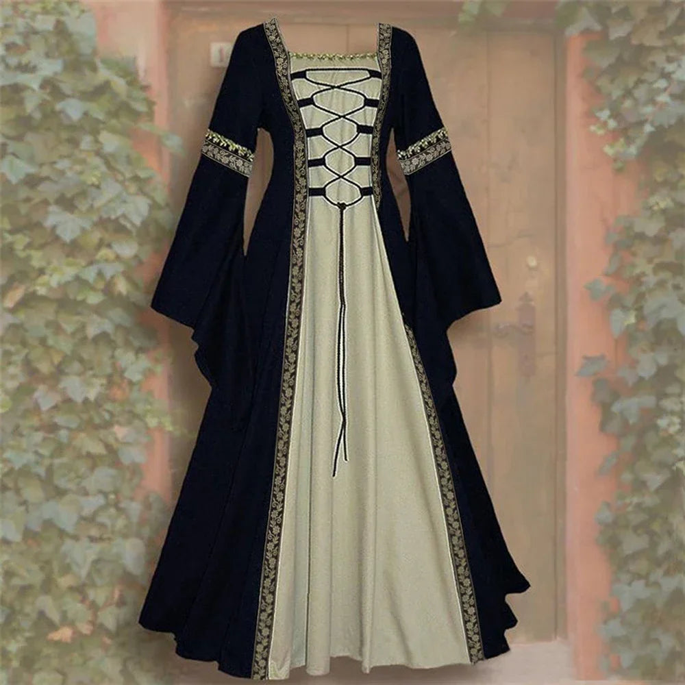 Medieval Renaissance Pagan Gown Princess Costume Court Dress