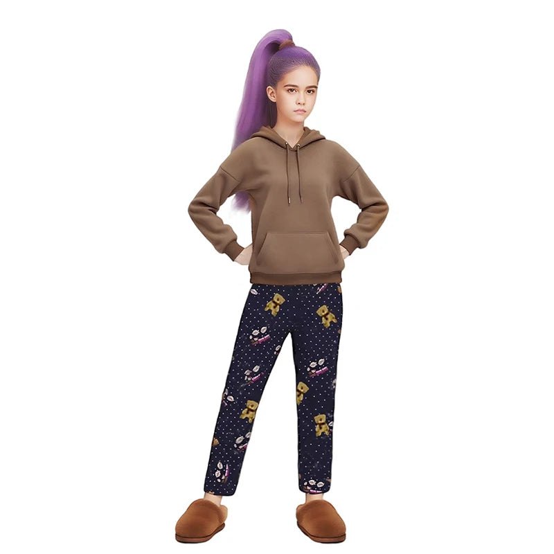 KPop Rumi Zoey Mira Cosplay Costume Pyjamas Girls Sleepwear Pajamas PJ's Huntrix Gifts