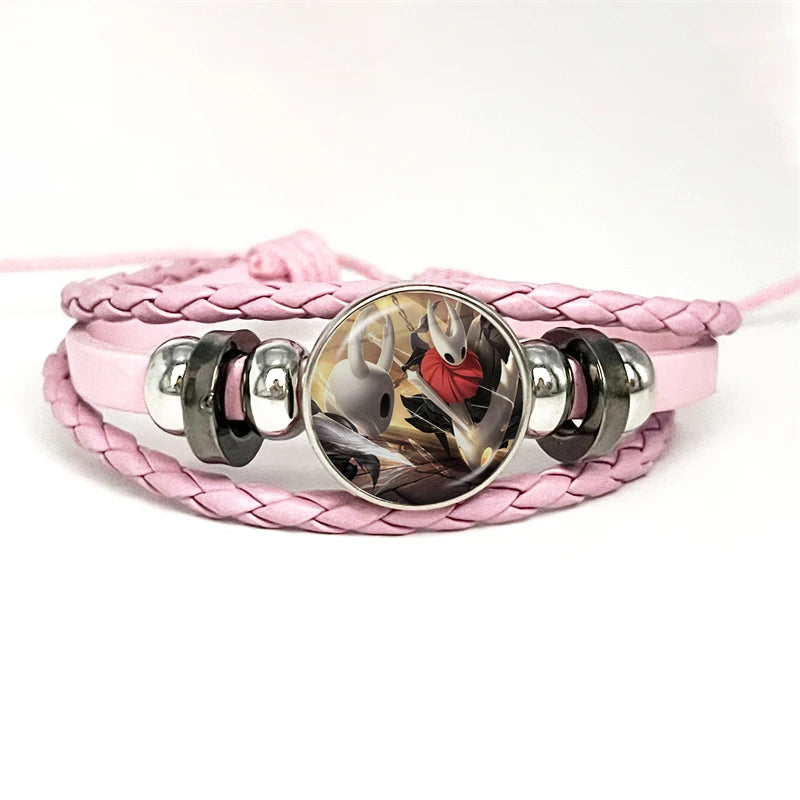 Hollow Knight Silksong Leather Bracelets Gamer Merch Gaming Jewellery Gifts Men
