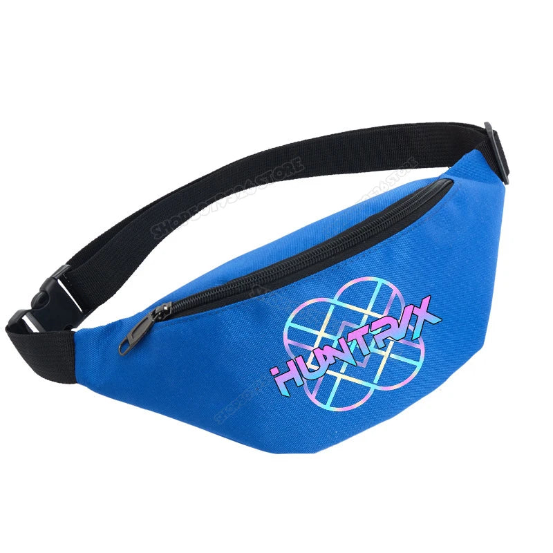 KPop Demon Hunters Waist Bum Bag Kids Fanny Packs Huntrix Merch Gifts