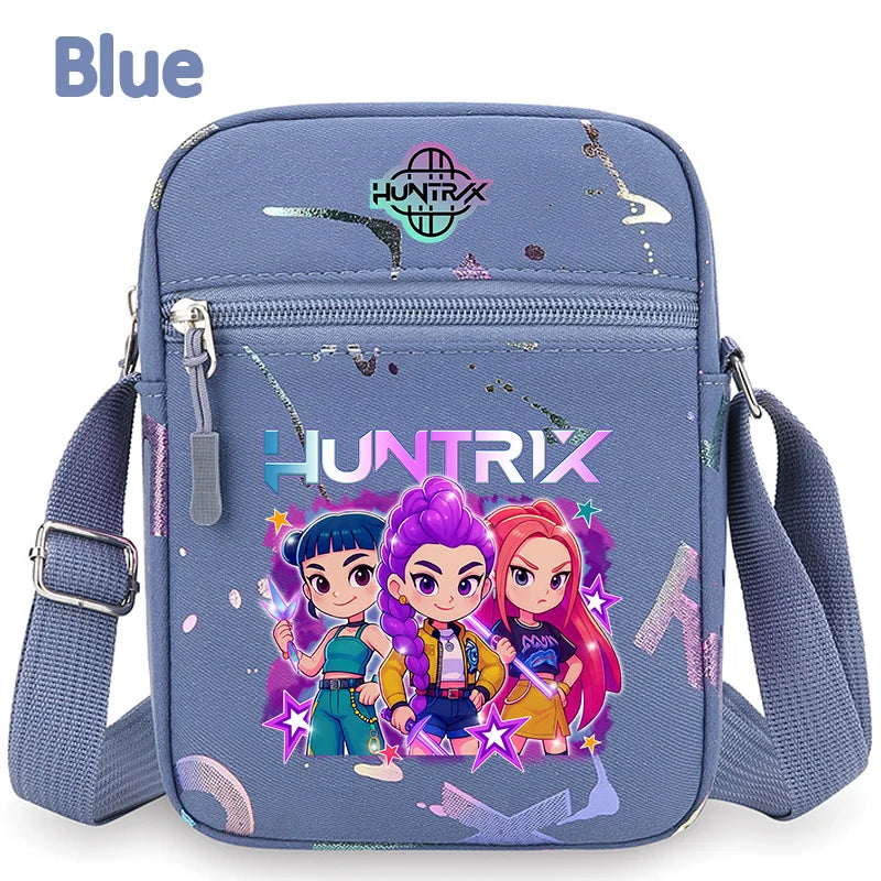 Kpop Demon Hunters Crossbody Bag HUNTRIX Backpack Rumi Pouch Bag