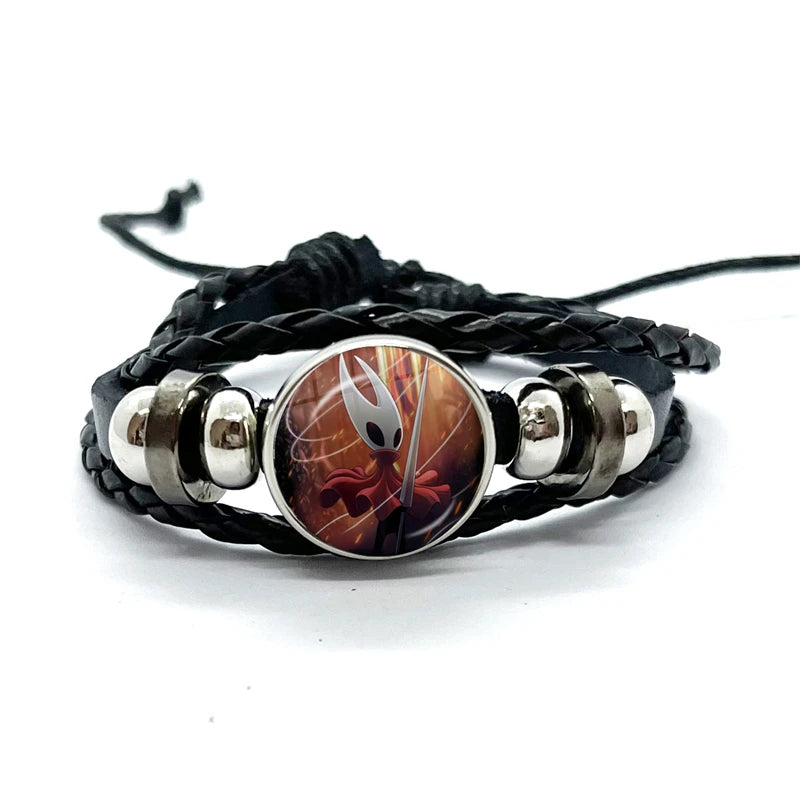 Hollow Knight Silksong Leather Bracelets Gamer Merch Gaming Jewellery Gifts Men