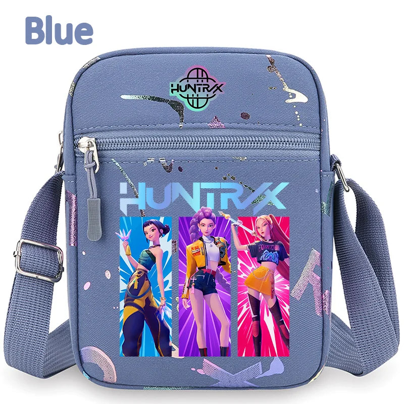 Kpop Demon Hunters Crossbody Bag HUNTRIX Backpack Rumi Pouch Bag